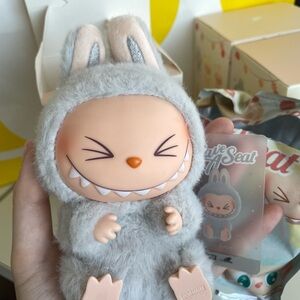 AUTHENTIC POP MART LABUBU Have a Seat Vinyl Plush - HEHE